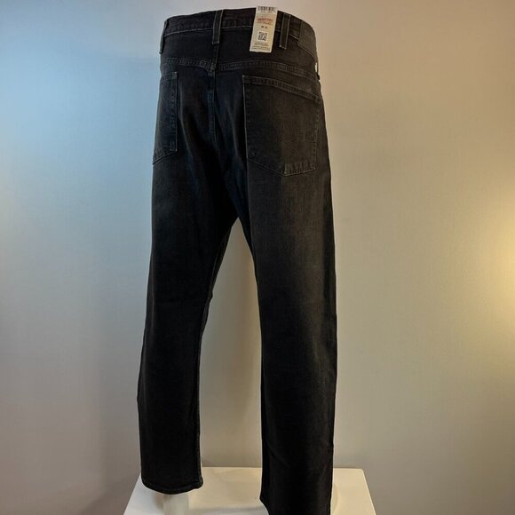 Signature by Levi Strauss & Co Men's Black Loose Jeans - Size 38 x 30 - NWT - Picture 6 of 8